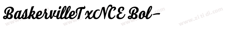 BaskervilleTxNCE Bol字体转换